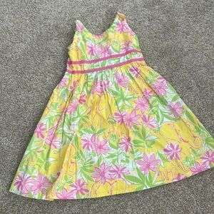 Lilly Pulitzer toddler girls summer dress, size 4
